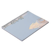 Carnet Dusty Blue BOHO Dream Catcher (Côté gauche)