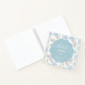 Carnet Dusty Blue Floral Sketchbook (Intérieur)