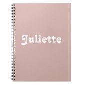 Carnet Dusty Blush (Devant)