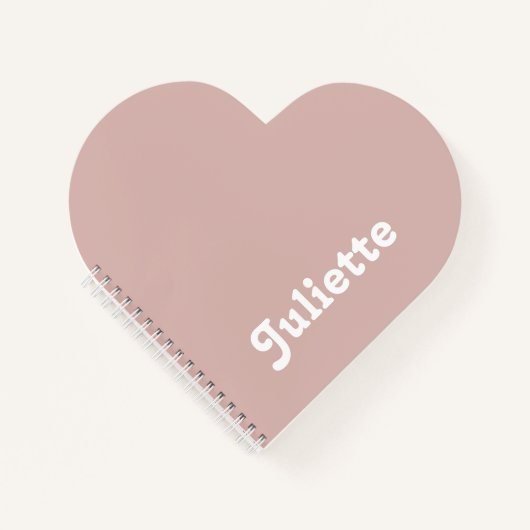 Carnet Dusty Blush (Devant)