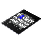 Carnet Dysautonomie combat conquérir et gagner (Côté gauche)