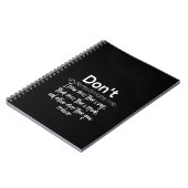 Carnet 'e (Côté gauche)