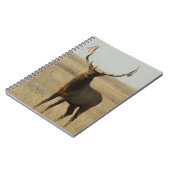 Carnet E13 Grass d'élans taureaux dans les cornes (Côté gauche)