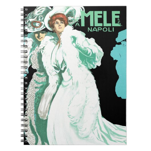 Carnet E. A. Mele ~ Femmes en blanc (Devant)