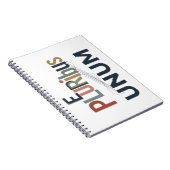 Carnet "E Pluribus Unum" - Conception pour l'unité (Côté Droit)