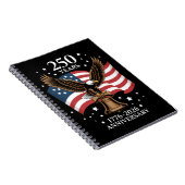 Carnet Eagle and Flag 250 Years of America 1776-2026 (Côté Droit)