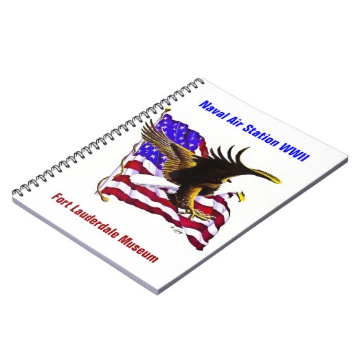 Carnet Eagle et drapeau (Côté gauche)