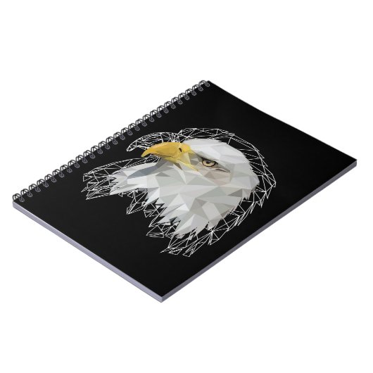Carnet Eagle Lowpoly (Côté gauche)