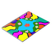 Carnet Earth Retro Vibes Art (Côté gauche)