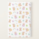 Carnet Easter Bunny Teddy Bear White (Verso)