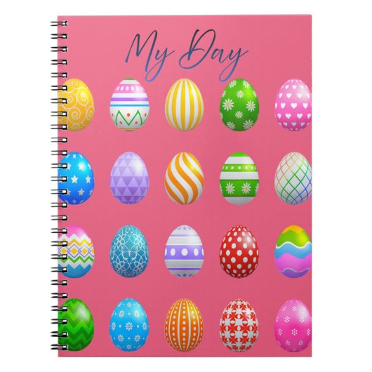 Carnet Easter Day -My Day Classic Notebook (Devant)