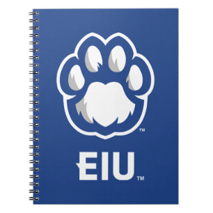 Carnet Eastern Illinois Panthers Empreinte de patte & EIU