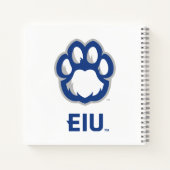 Carnet Eastern Illinois Panthers Empreinte de patte & EIU (Dos)