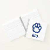 Carnet Eastern Illinois Panthers Empreinte de patte & EIU (Intérieur)