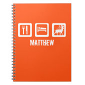 Carnet Eat Sleep Hunt (Devant)