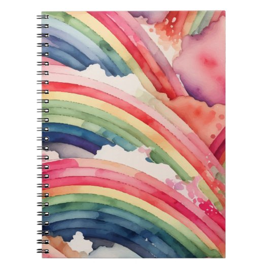Carnet eau arc-en-ciel (Devant)