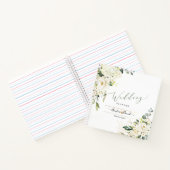 CARNET EAU COULEUR CRÈME ALABASTER ROSE WEDDING PLANNER (Intérieur)
