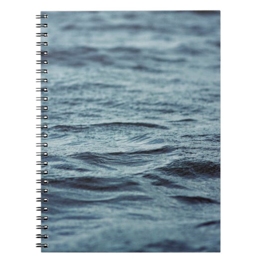 Carnet Eau liquide texture de la surface de l'eau (Devant)