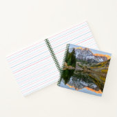 Carnet Eau | Maroon Bells Lake Aspen Trees (Intérieur)