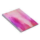 Carnet Eau rose et violette Couleur positive de l'espace (Côté Droit)