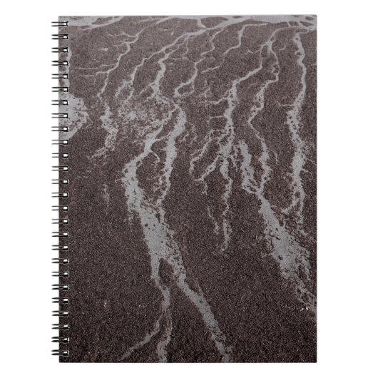 Carnet Eau sur le sable sur le rivage (Devant)