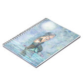 Carnet Eaux fixes Sirène mère et Baby shower bébé (Côté gauche)