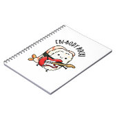 Carnet Ebi-body Rock drôle Rocker Sushi Pun  (Côté gauche)