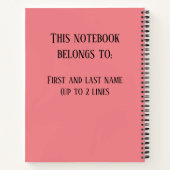 Carnet Ebooks Tout Le Monde Personnalisé (Dos)