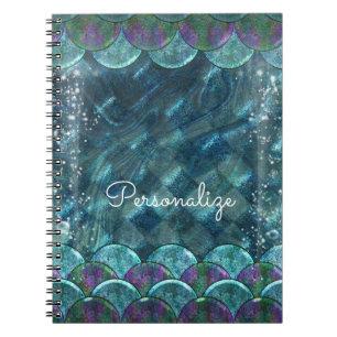 Carnet Écailles de Sirène Sous l'Enchantement Magique de 