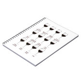 Carnet Échantillon de vin (Côté gauche)