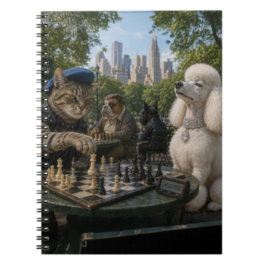 Carnet Échec et Mat à Central Park No 1 (Devant)