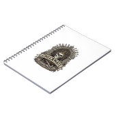 Carnet Échec et mat Roi Crâne Échecs Vintage (Côté gauche)