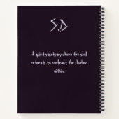 Carnet ECHOES OF SHATTERED SHADOWS Shell of Darkness (Dos)