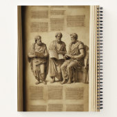 Carnet Échos de Rome antique : Latin (Dos)