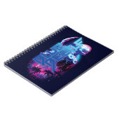 Carnet Éclairage de la ville rétrovague de dendroctones b (Côté gauche)