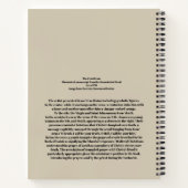 Carnet Éclairage médiéval crucifié Jésus (Dos)