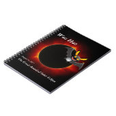 Carnet Éclipse solaire 2017, Édition Vampire (Côté gauche)