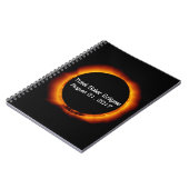 Carnet Éclipse solaire totale 2017 (Côté gauche)