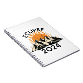 Carnet Éclipse solaire totale 2024 (Côté Droit)