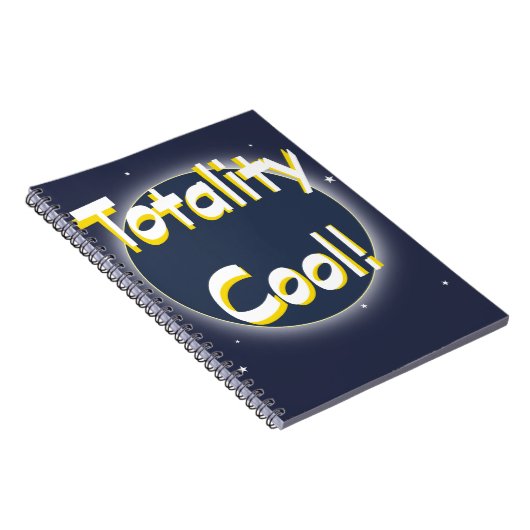Carnet Eclipse Totality Cool ! (Côté Droit)