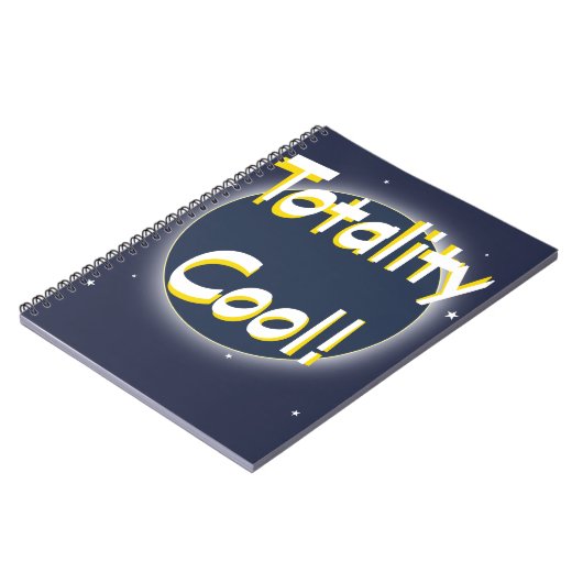 Carnet Eclipse Totality Cool ! (Côté gauche)