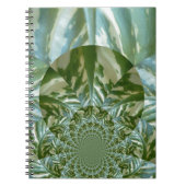 Carnet Eco Green Camo Kaleidoscope Art Design d'impressio (Devant)