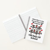 Carnet École 100 Jours d'école (Intérieur)