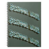 Carnet École Bluz-3D (Devant)