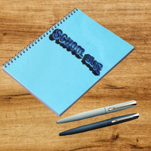 Carnet École Bluz-3DII