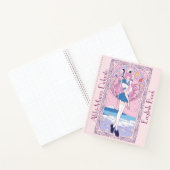 Carnet École d'Anglais Japonaise Rose Anime (Intérieur)