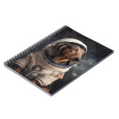 Carnet École d'astronaute Dachshund (Côté gauche)