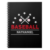 Carnet École de baseball personnalisée (Devant)