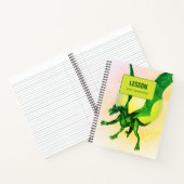 Carnet École de composition de leçon personnalisée Dragon (Intérieur)