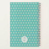 Carnet École de poisson étoilé Turquoise (Verso)